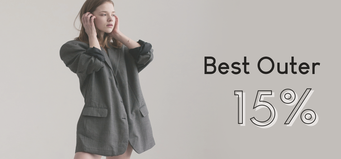 Best Outer 15%할인